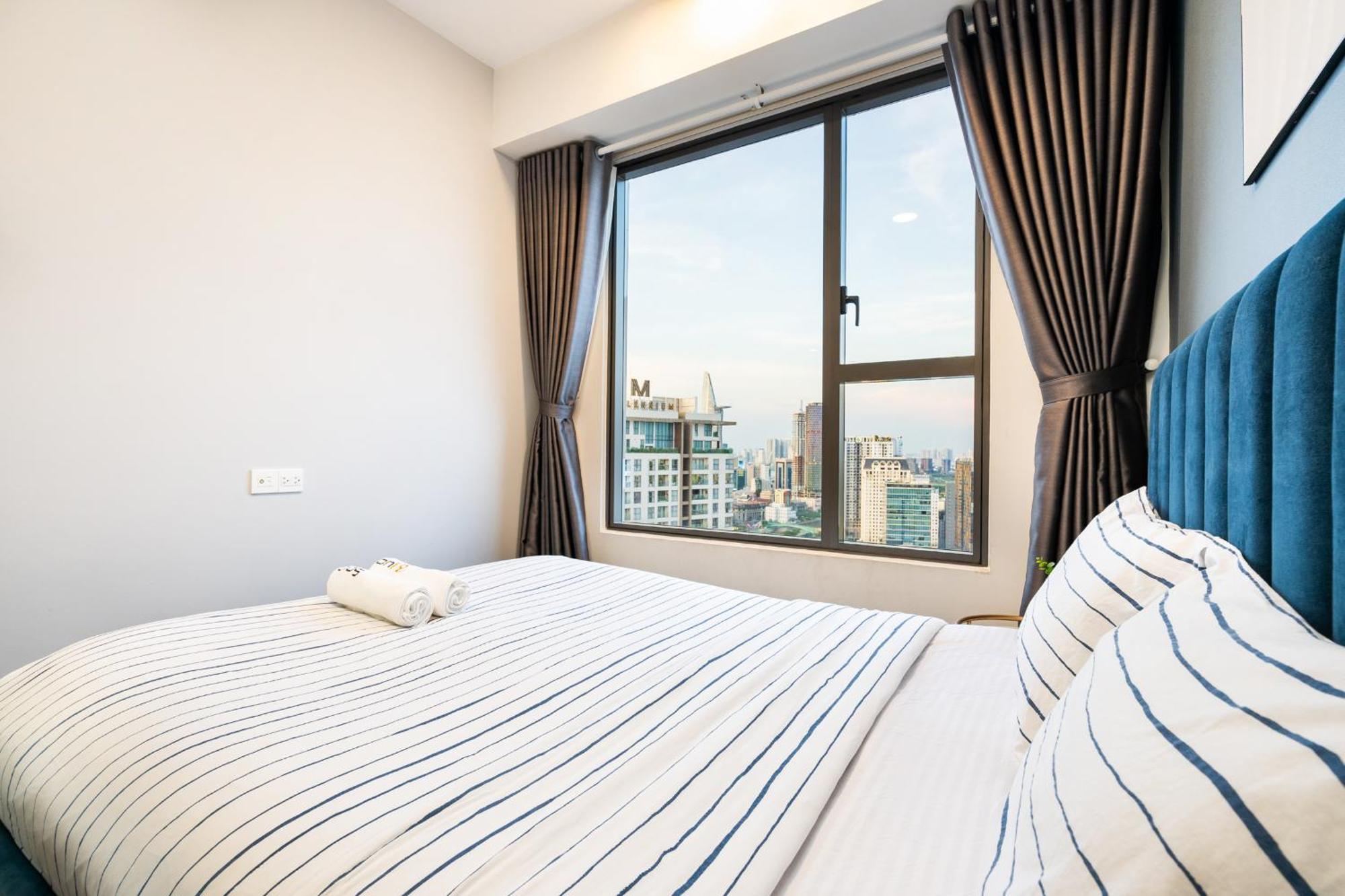 Min' Apartment - Rivergate Residence Downtown Bui Vien - Free Pool Ho Chi Minh City Bagian luar foto