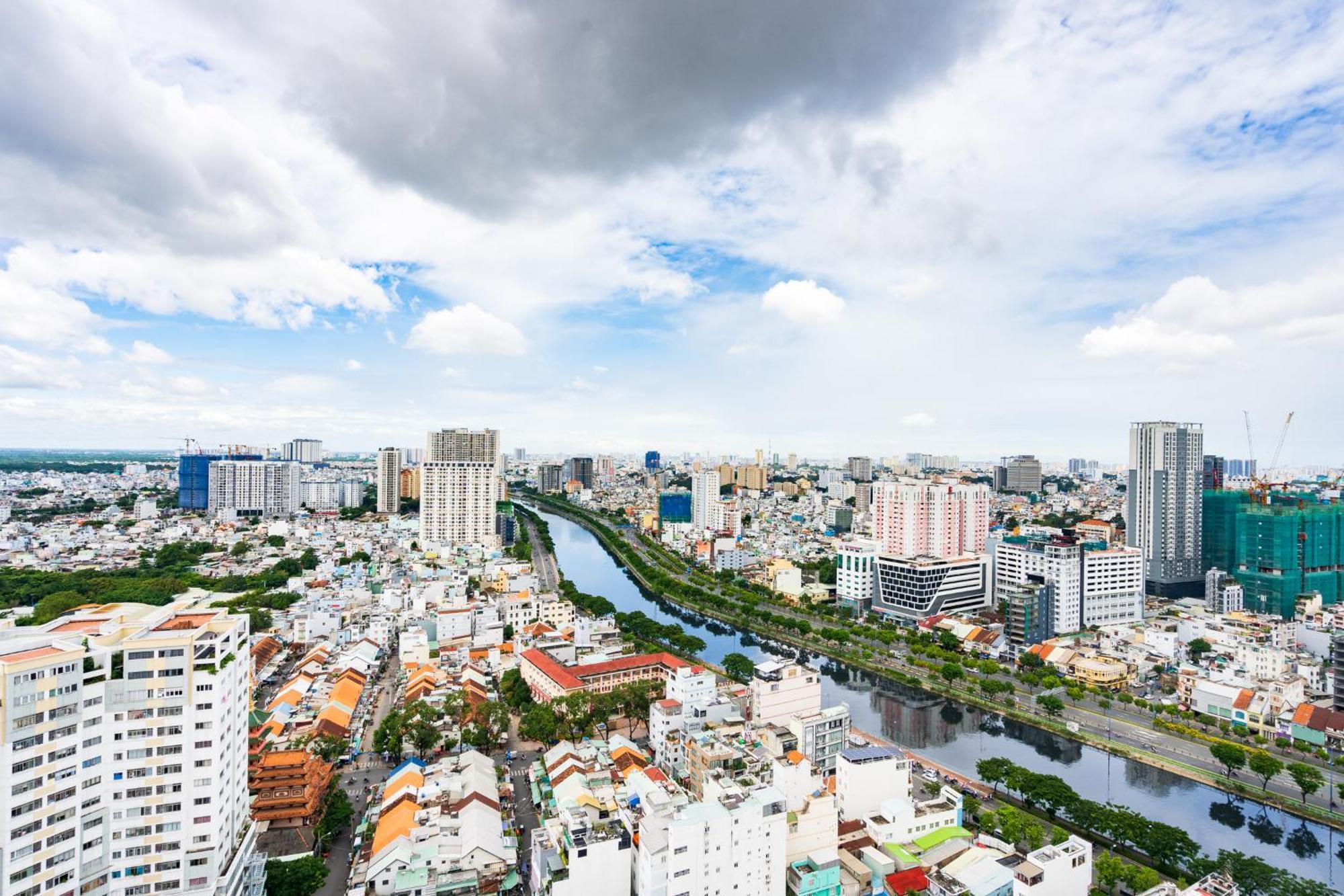 Min' Apartment - Rivergate Residence Downtown Bui Vien - Free Pool Ho Chi Minh City Bagian luar foto