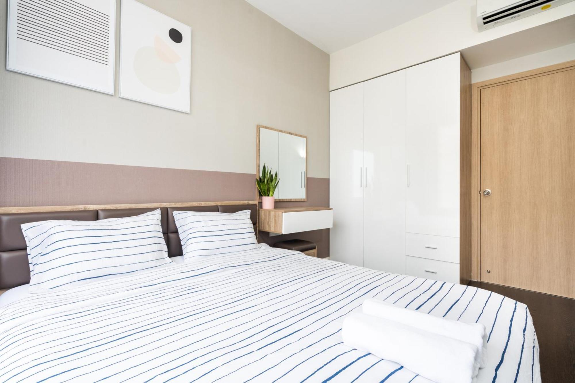 Min' Apartment - Rivergate Residence Downtown Bui Vien - Free Pool Ho Chi Minh City Bagian luar foto