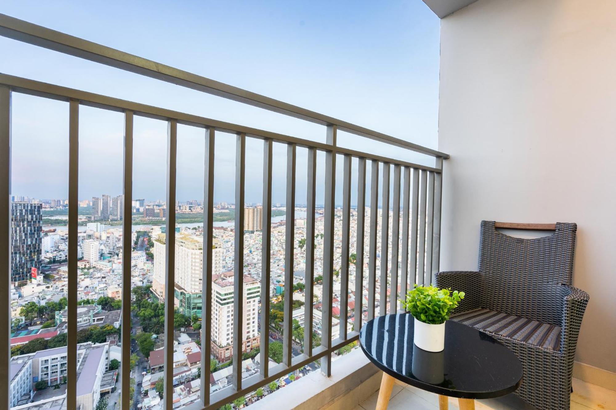 Min' Apartment - Rivergate Residence Downtown Bui Vien - Free Pool Ho Chi Minh City Bagian luar foto