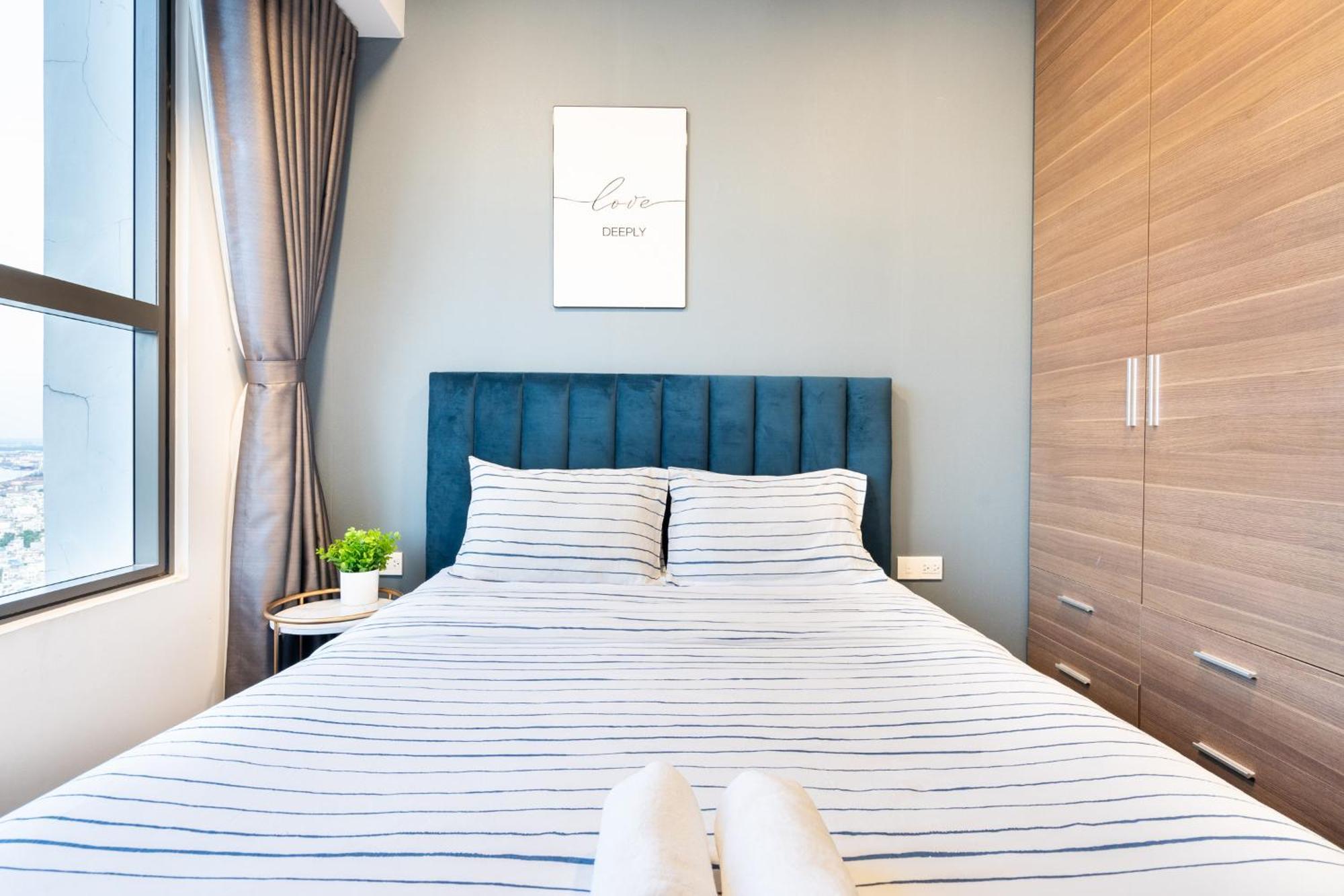 Min' Apartment - Rivergate Residence Downtown Bui Vien - Free Pool Ho Chi Minh City Bagian luar foto