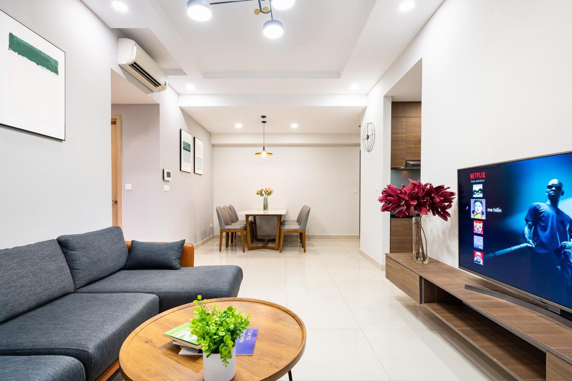 Min' Apartment - Rivergate Residence Downtown Bui Vien - Free Pool Ho Chi Minh City Bagian luar foto