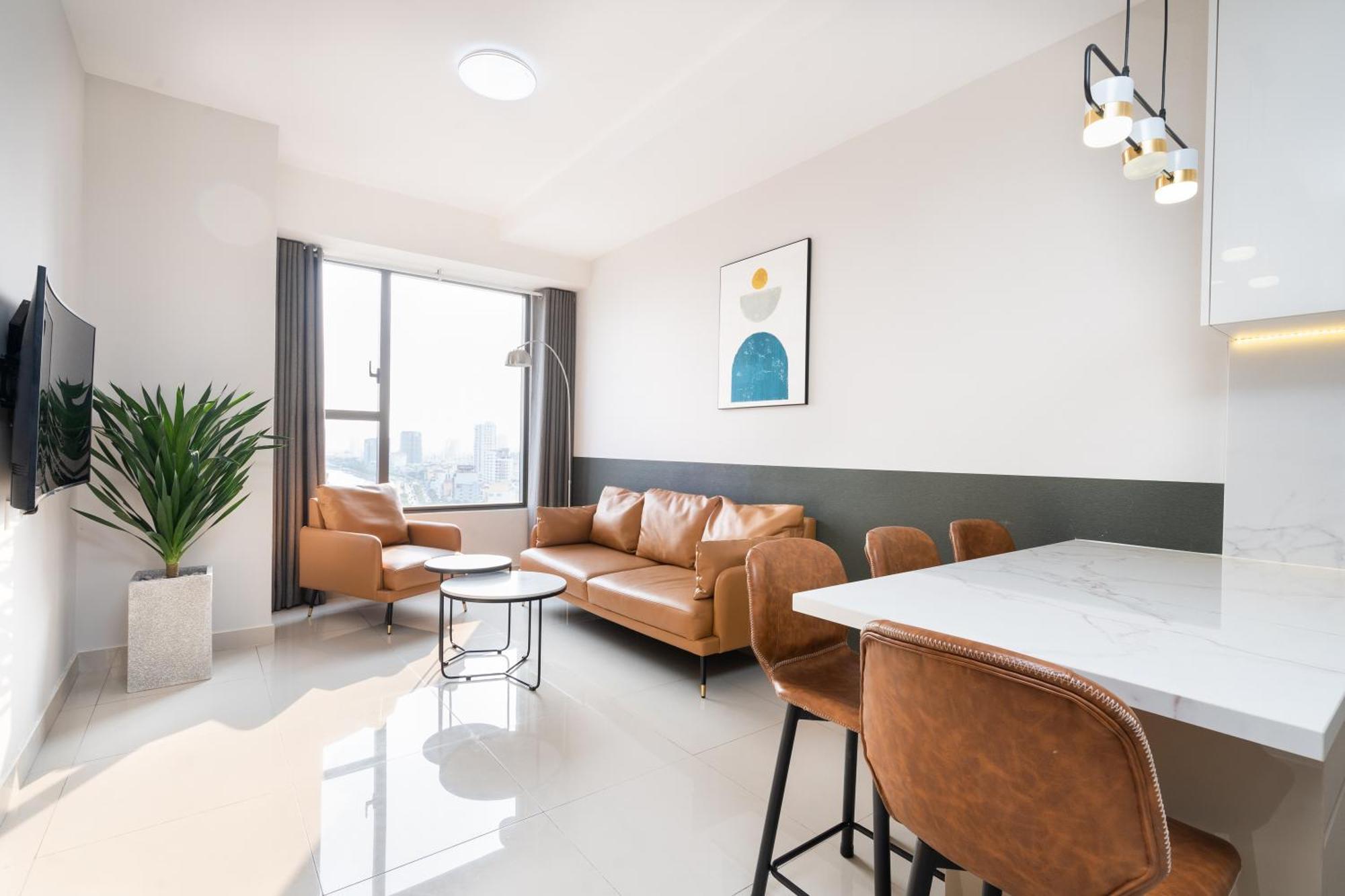 Min' Apartment - Rivergate Residence Downtown Bui Vien - Free Pool Ho Chi Minh City Bagian luar foto
